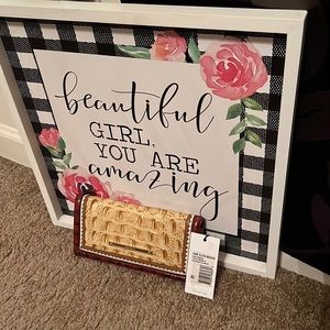 NWT BRAHMIN CHINO MEDINA ADY WALLET